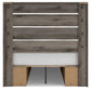 Graystorm  Panel Bed With Storage, Dresser, Mirror, Chest And Nightstand