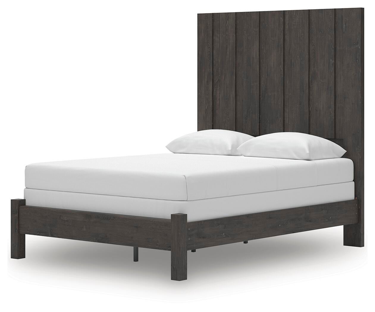 Fraluna  Panel Bed, Dresser, Mirror And Nightstand