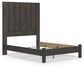 Fraluna  Panel Bed, Dresser, Mirror And Nightstand