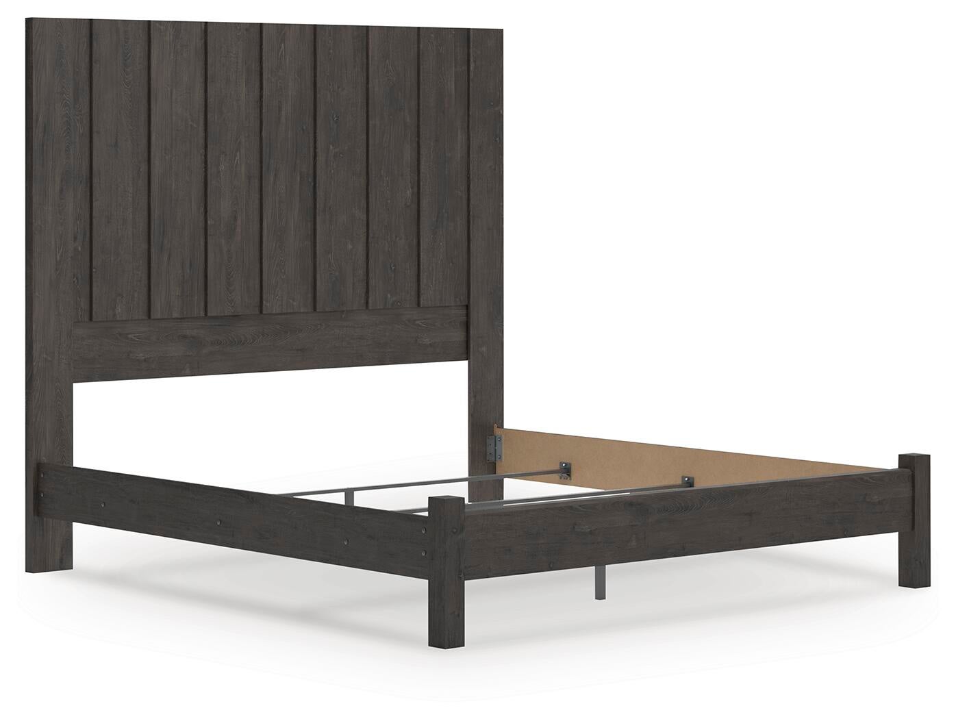 Parlayon  Panel Bed, Dresser, Mirror, Chest And Nightstand