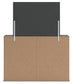 Fraluna  Panel Storage Bed, Dresser And Mirror