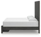 Fraluna  Panel Storage Bed, Dresser And Mirror