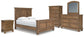 Vandenmore  Panel Bed With Mirrored Dresser, Chest And Nightstand