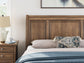 Vandenmore California  Storage Sleigh Bed With Mirrored Dresser, Chest And Nightstand