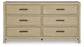 Calmoro  Bookcase Bed With Mirrored Dresser