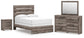 Urbanoore  Panel Bed, Dresser, Mirror And Nightstand
