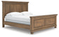 Vandenmore California  Panel Bed With Mirrored Dresser, Chest And Nightstand