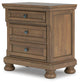 Vandenmore California  Panel Bed With Mirrored Dresser, Chest And Nightstand