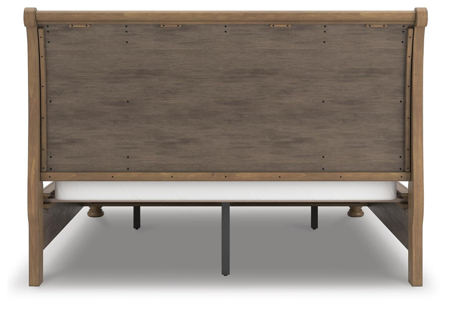 Feddinger California  Storage Sleigh Bed With Mirrored Dresser