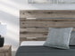 Graystorm  Panel Bed, Dresser, Mirror And Nightstand