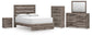Urbanoore  Panel Bed, Dresser, Mirror, Chest And Nightstand