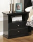 Maribel  Panel Bed, Dresser, Mirror, Chest And Nightstand