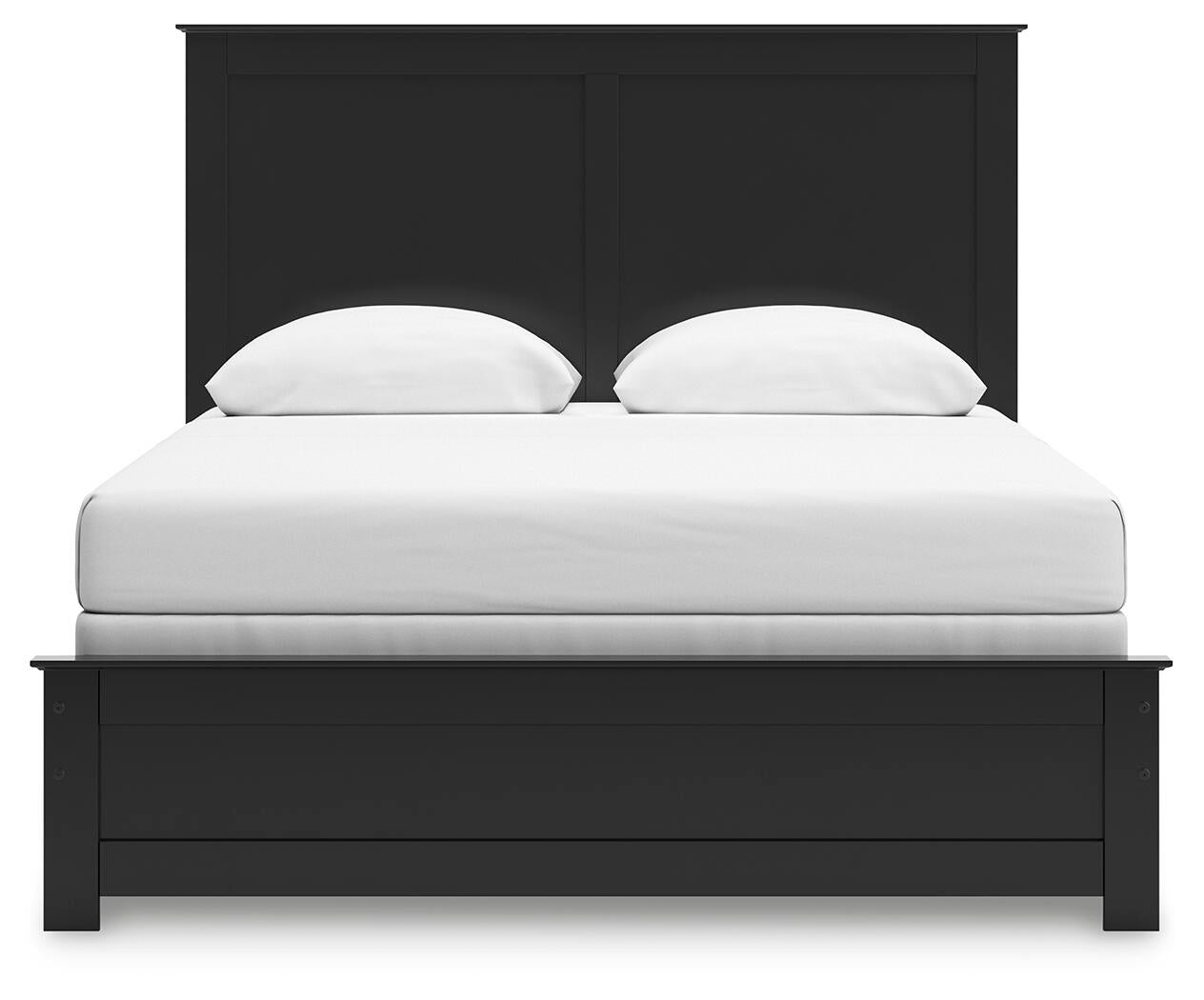 Maribel  Panel Bed, Dresser And Mirror