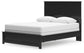 Maribel  Panel Bed, Dresser And Mirror