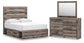 Urbanoore  Panel Storage Bed, Dresser And Mirror
