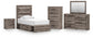 Urbanoore  Panel Storage Bed, Dresser, Mirror, Chest And Nightstand