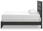 Hollivern  Panel Bed, Dresser And Mirror
