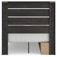 Hollivern  Panel Storage Bed, Dresser And Mirror