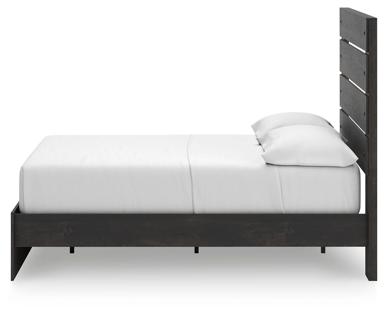 Hollivern  Panel Storage Bed, Dresser And Mirror