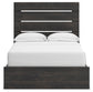 Delmorta  Panel Storage Bed, Dresser, Mirror And Nightstand