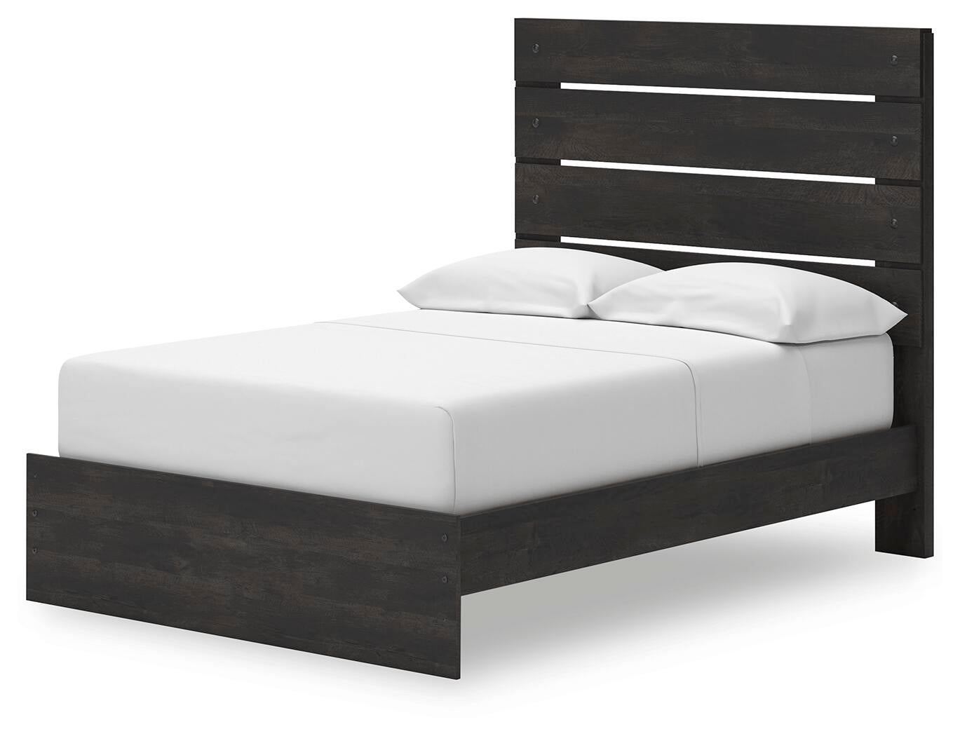 Delmorta  Panel Storage Bed, Dresser, Mirror And Nightstand