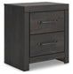 Delmorta  Panel Storage Bed, Dresser, Mirror And Nightstand