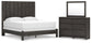 Parlayon  Panel Bed, Dresser And Mirror