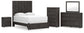 Parlayon  Panel Storage Bed, Dresser, Mirror, Chest And Nightstand