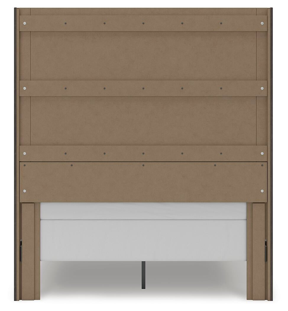 Fraluna  Panel Storage Bed, Dresser, Mirror, Chest And Nightstand