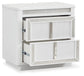 Chalanna California  Upholstered Storage Bed, Dresser, Mirror And Nightstand