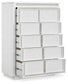 Chalanna California  Upholstered Storage Bed, Dresser, Mirror, Chest And Nightstand