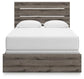 Graystorm  Panel Bed, Dresser And Mirror