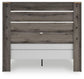 Graystorm  Panel Bed, Dresser And Mirror