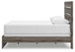 Graystorm  Panel Bed, Dresser And Mirror