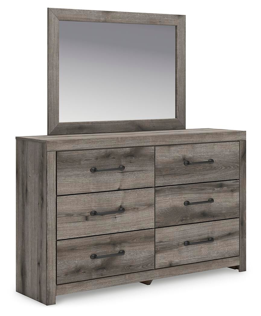 Urbanoore  Panel Bed, Dresser, Mirror, Chest And Nightstand