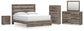 Urbanoore  Panel Bed, Dresser, Mirror, Chest And Nightstand