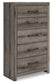 Urbanoore  Panel Bed, Dresser, Mirror, Chest And Nightstand