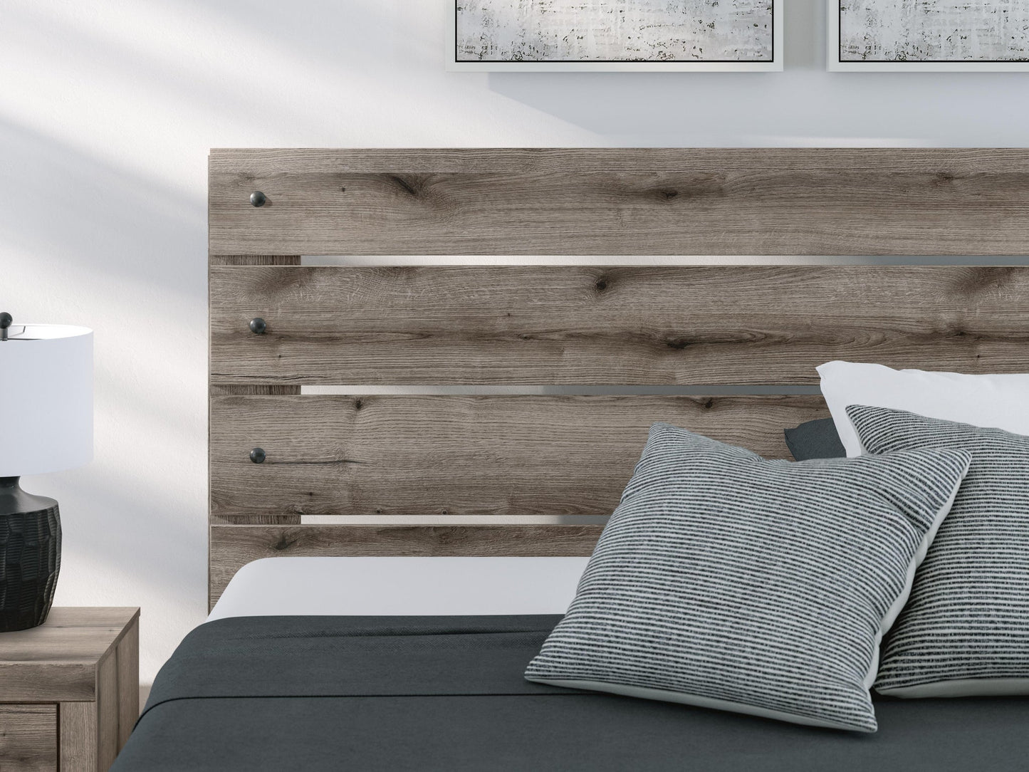 Urbanoore  Panel Bed, Dresser, Mirror, Chest And Nightstand
