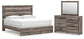 Urbanoore  Panel Bed, Dresser And Mirror