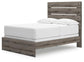 Graystorm  Panel Bed, Dresser, Mirror, Chest And Nightstand
