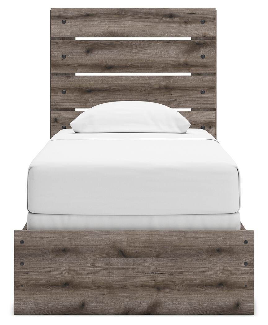 Urbanoore  Panel Bed, Dresser And Mirror