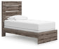 Urbanoore  Panel Bed, Dresser And Mirror