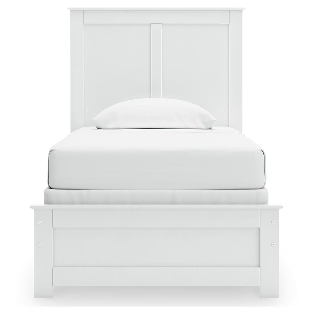 Bostwick Shoals  Panel Bed, Dresser And Mirror
