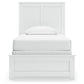 Bostwick Shoals  Panel Bed, Dresser, Mirror And Nightstand