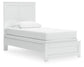 Bostwick Shoals  Panel Bed, Dresser, Mirror And Nightstand