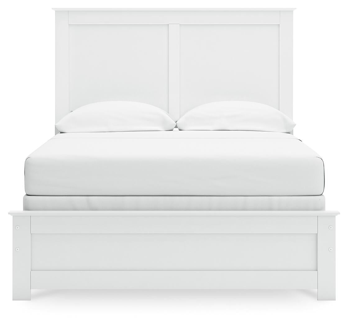 Bostwick Shoals  Panel Bed, Dresser And Mirror