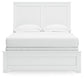 Bostwick Shoals  Panel Bed, Dresser And Mirror