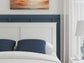 Bostwick Shoals  Panel Bed, Dresser And Mirror