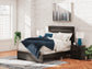 Hollivern  Panel Bed, Dresser, Mirror, Chest And Nightstand