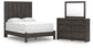 Parlayon  Panel Bed, Dresser And Mirror